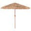 Parasol de patio en chaume 9 pi Tiki