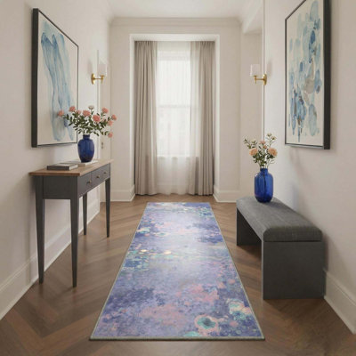 Tapis d'entrée antidérapant 2 po x 3 po, envers antidérapant et lavable à la machine