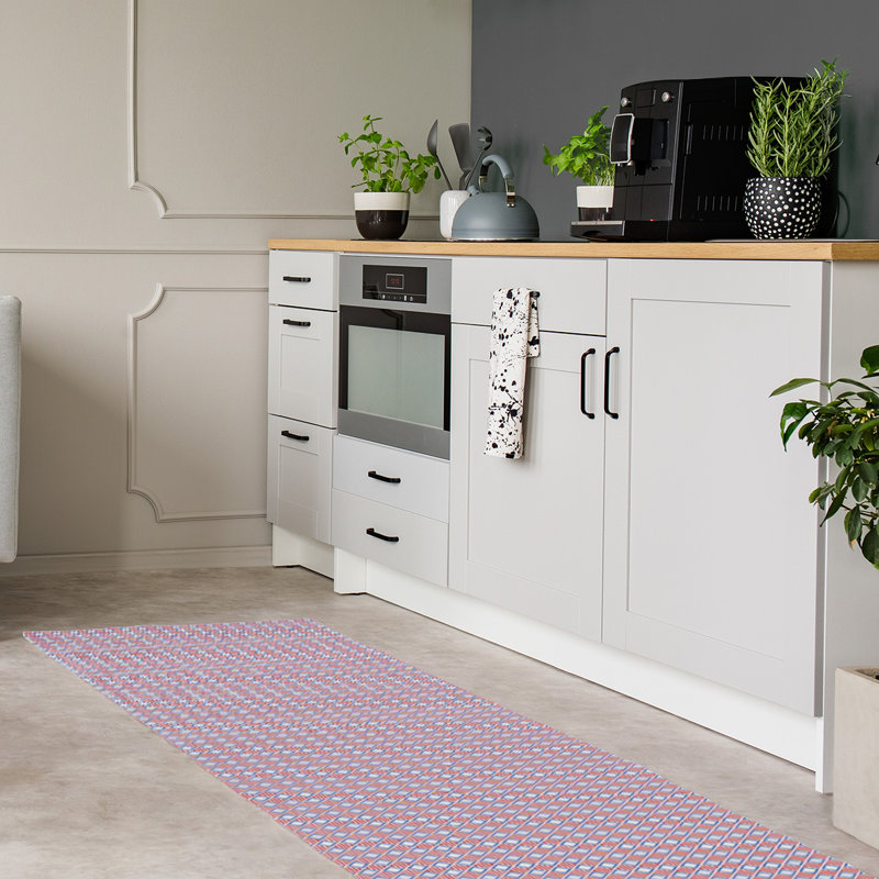 Chenille Geometric Indoor Rug, Runner 2' x 8'