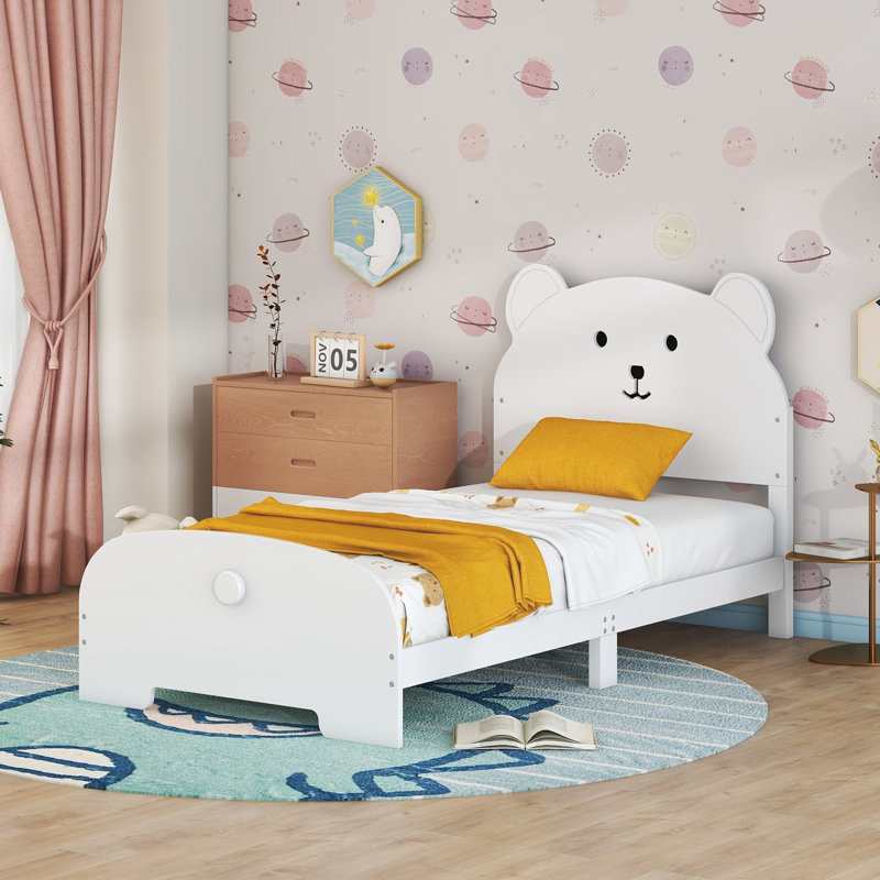Lit Aarif par Zoomie Kids, Simple, Blanc