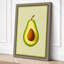 Avocado Cross-Section Botanical - Wrapped Canvas-1739738183-1739738207