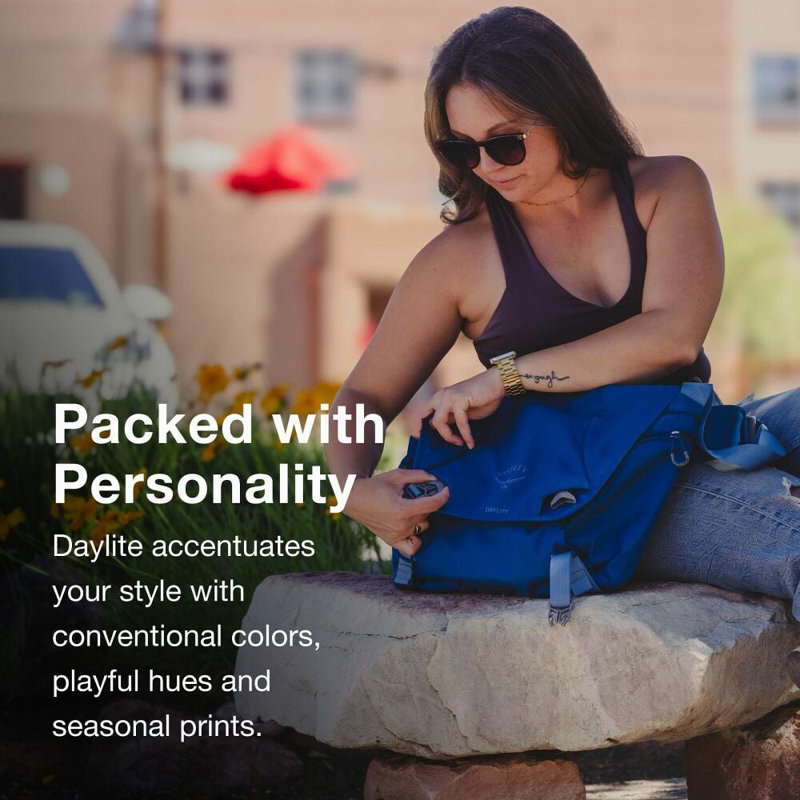  Daylite Messenger Breathable Adjustable Shoulder Strap Bag, Black