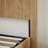 Lift Up Storage Bed Frame Wooden corrugated curved lines No Box Spring Needed-1356854562