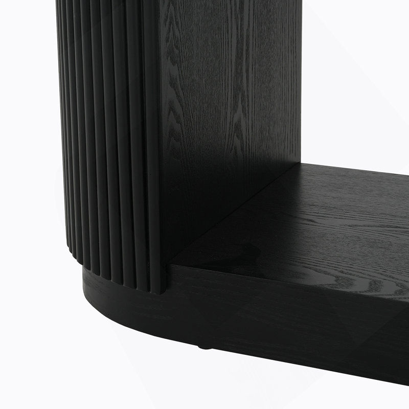 Console d'entrée moderne Mirod, Noir