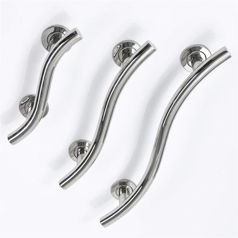 Davell Stainless Steel Curved Grab Rail