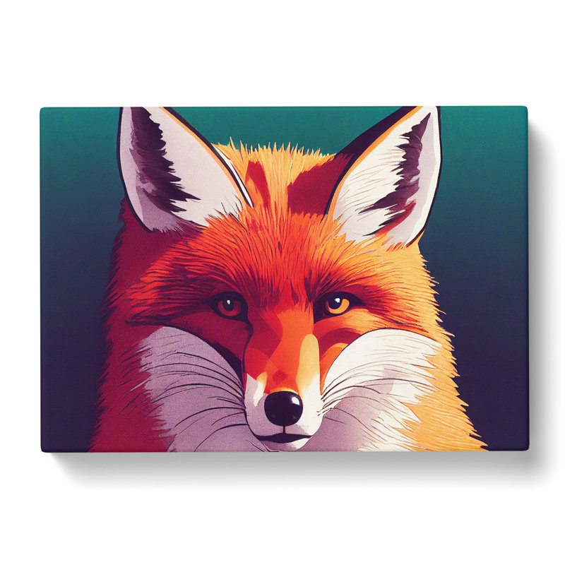 A Lush Fox - Wrapped Canvas