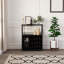 Wine Bottle Rack Black