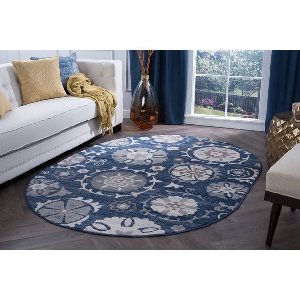 Red Barrel Studio® Wealden Floral Rug & Reviews | Wayfair