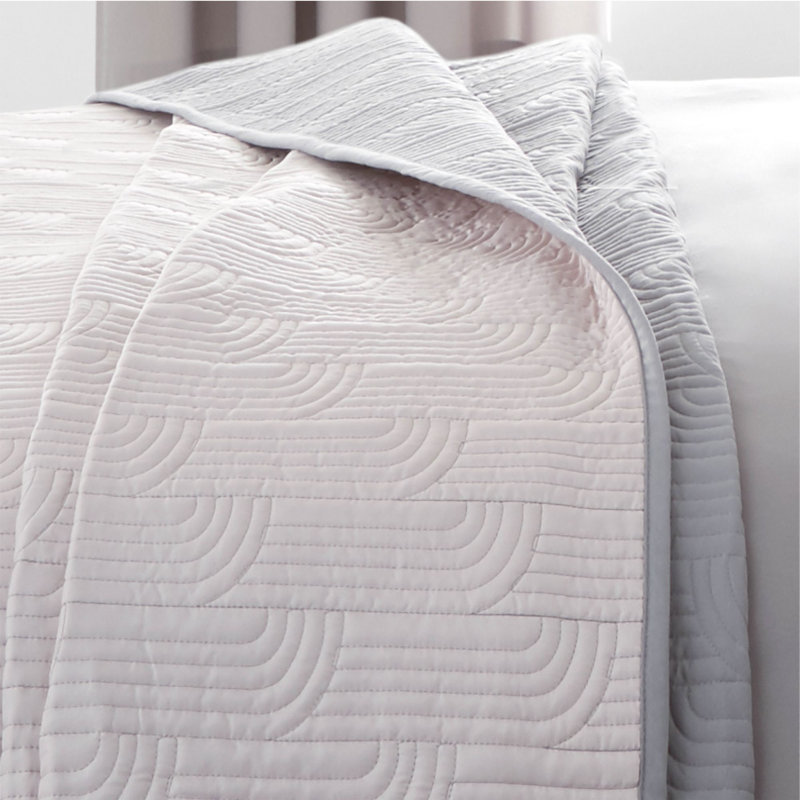 Embroidered Blossom Bedspread