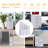 Waytrim Foldable Shoe Box, Stackable 6 Clear And 9 White Shoe Storage Box - Storage Bins Shoe Container Organizer, 15 Pack - Transparent/white-903875555
