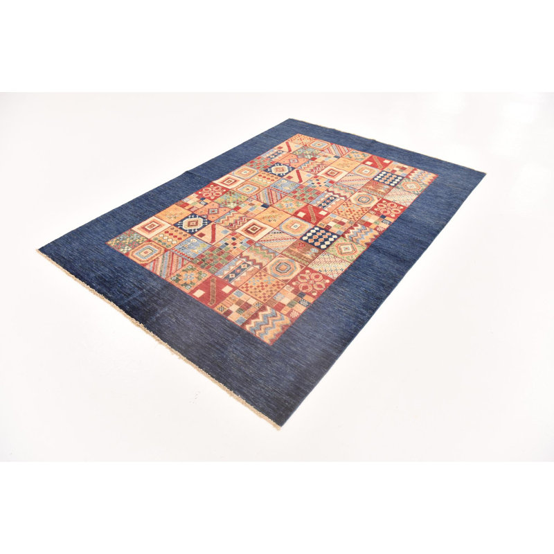 Tapis bleu Nitta