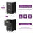Ecobet Metal 2 -Drawer Mobile File Cabinet Office Storage Cabinet with Lock-93022689