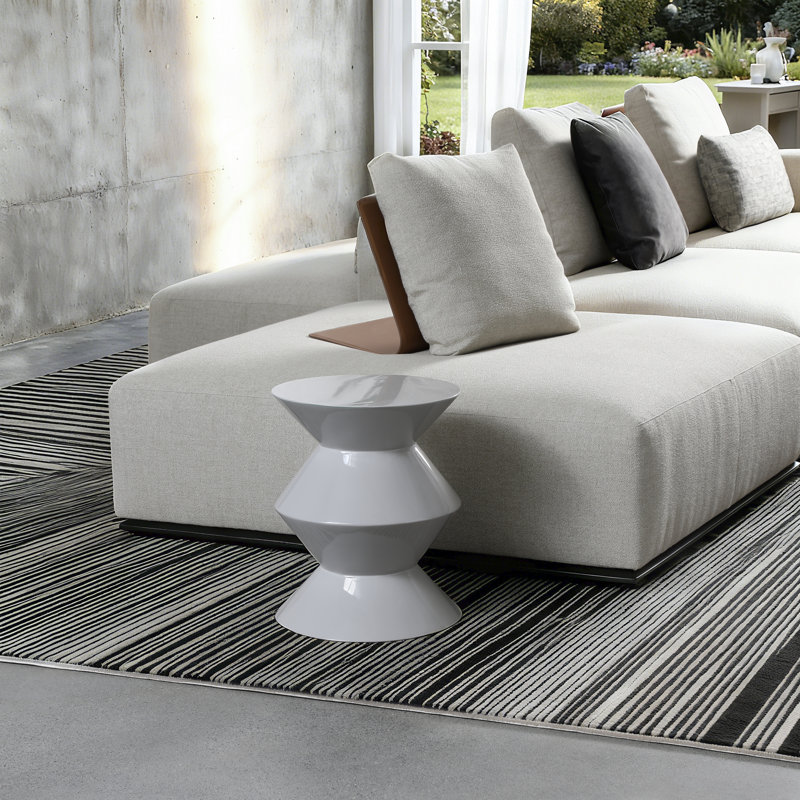 Table de bout 18 po, Gris clair