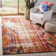 Hertzler Southwestern Orange Area Rug