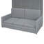 Lit escamotable double pleine grandeur avec coussin-1983902859