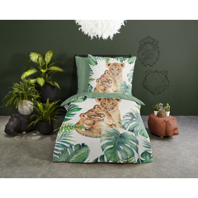 Floral Duvet Cover Set with Pillowcases