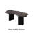 Modern minimalist style irregular solid wood desk-128283975-128283994
