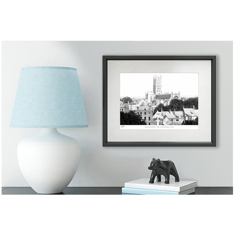 Gloucester, The Cathedral 1892 by Francis Frith - Single Picture Frame Print, 60cm H x 80cm W x 2.3cm D