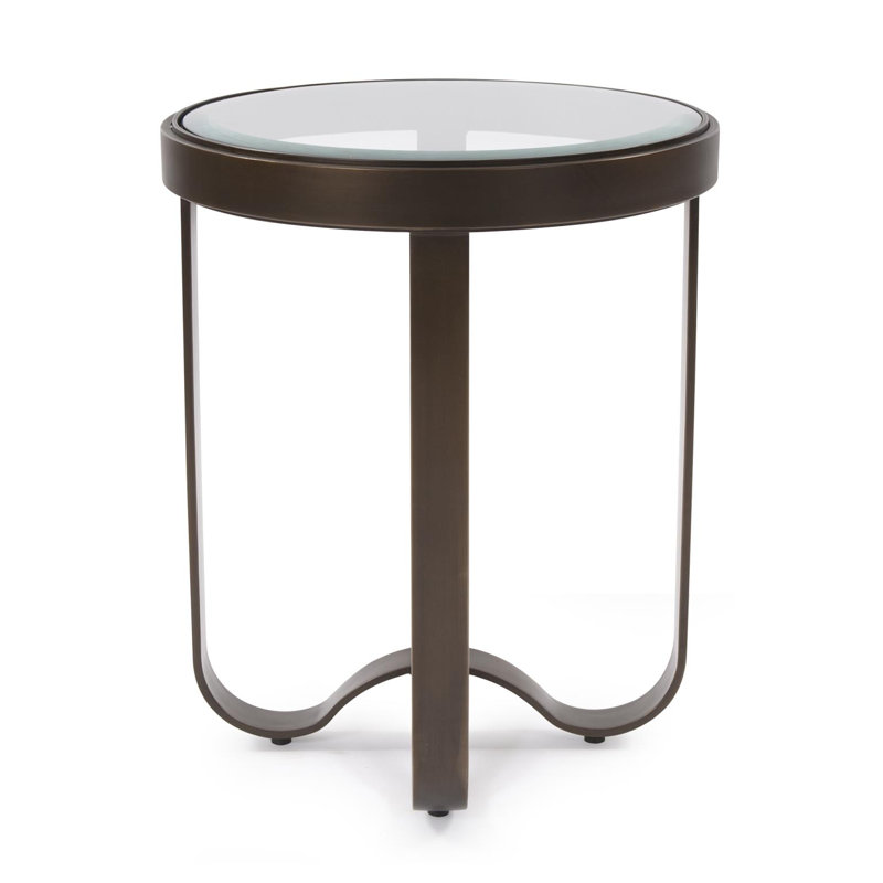 Round Metal Side Table