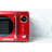 Nostalgia Retro 0.7 Cubic Foot 700-watt Countertop Microwave Oven-124569820