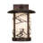 Rustic Lodge Solid Brass Wall Light