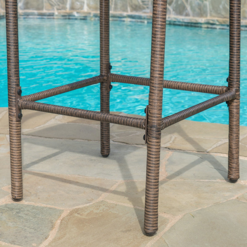 Tabouret Ixcotoyac, Brun