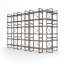 Bibliothèque modulaire industrielle avec extension d'angle