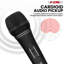 5 karaoké micro dynamique à main, microphone XLR, chant professionnel, chant sur scène