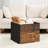 2/4/6Pcs Foldable Storage Cube Bins Fabric Storage Basket Organizer With Handles