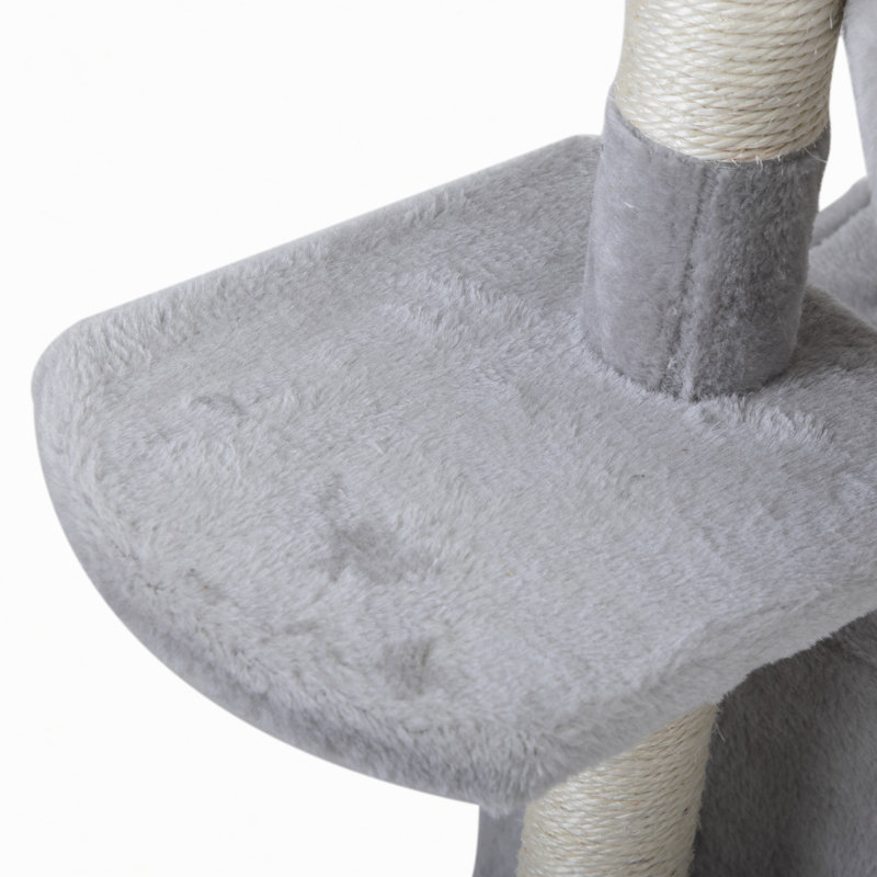 Support pour arbre à chat à deux niveaux