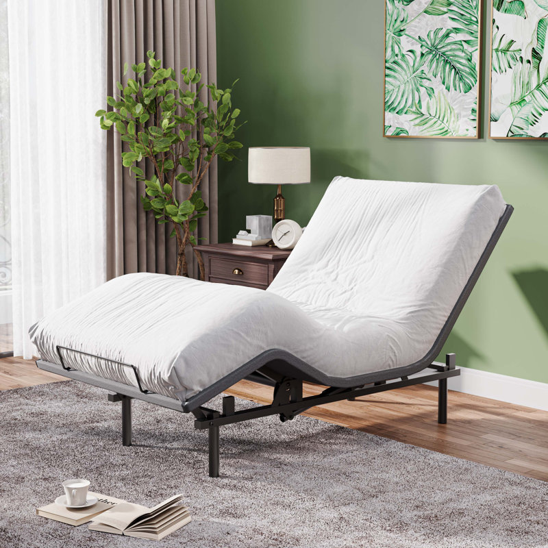 Base de lit réglable sans gravité avec télécommande sans fil, Très grand simple