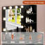 Bureau de maquillage avec lumière et miroir-233200204