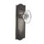 Meadows Plate with Oval Fluted Crystal Door Knob-1013679002-1013678977