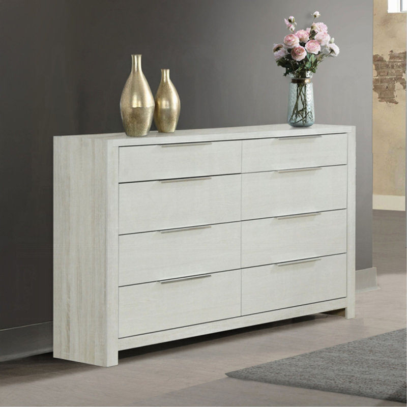 Commode et meuble de rangement en bois 1 chambre Modern Modern, Beige