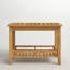 Solid Wood Bathroom Shelves