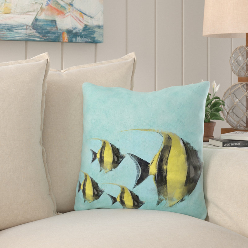 Coussin Fisherman, Microsuède, Intérieur