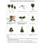 Arbre de Noël pin vert givré 7 pi 6 po H