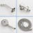 2 Handle Wall Bath Faucet with Diverter-98741311