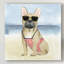 « hot dog i », peinture sur toile tendue-670848402