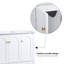 Ensemble de meuble-lavabo 48 po avec lavabo en résine-697432750