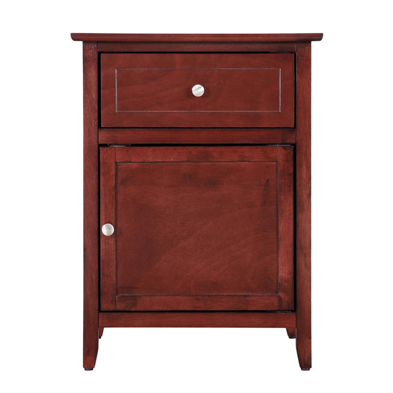 Table de chevet transitionnelle pour chaque chambre, Cerisier