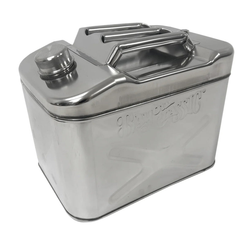 20-qt Stainless Cooking Oil Storage Can