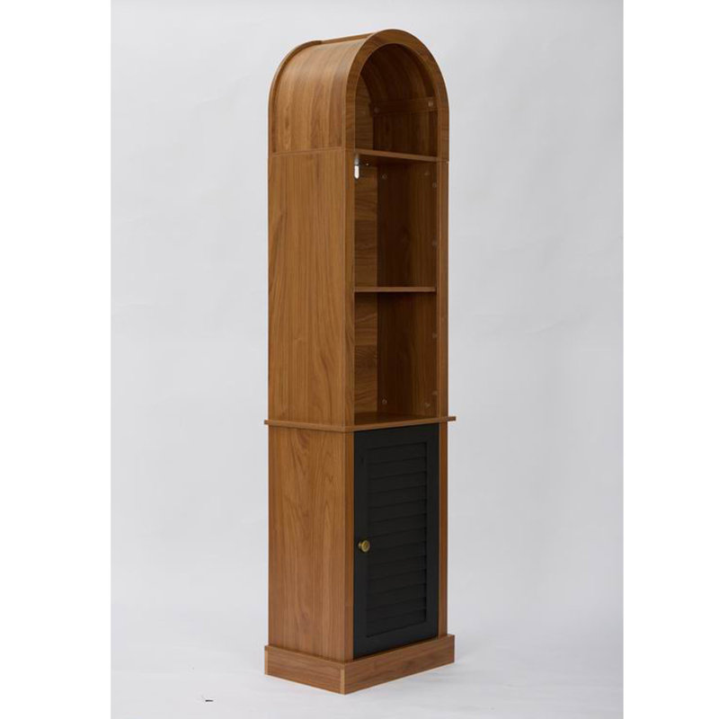 Grande vitrine de rangement arquée 68 pouces