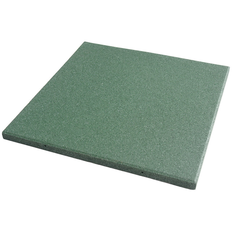 Carreaux de caoutchouc 1 po Eco-Sport, Vert