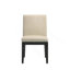 Ensemble de salle à manger 5 pièces en bois avec chaises rembourrées Aaden-745215068