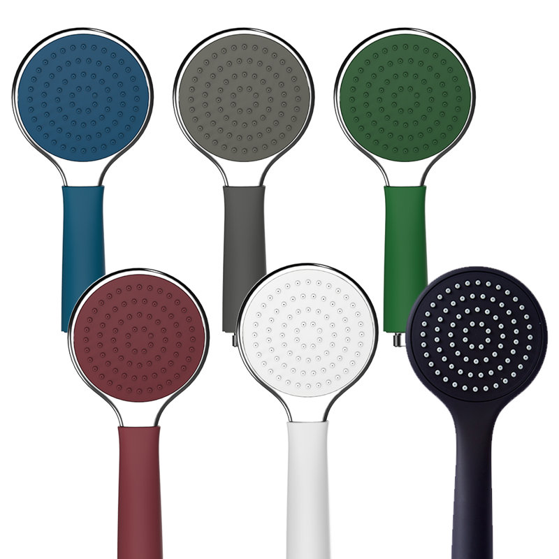 Full/Standard Handheld Shower Head 2.5 GPM GPM, Navy Blue