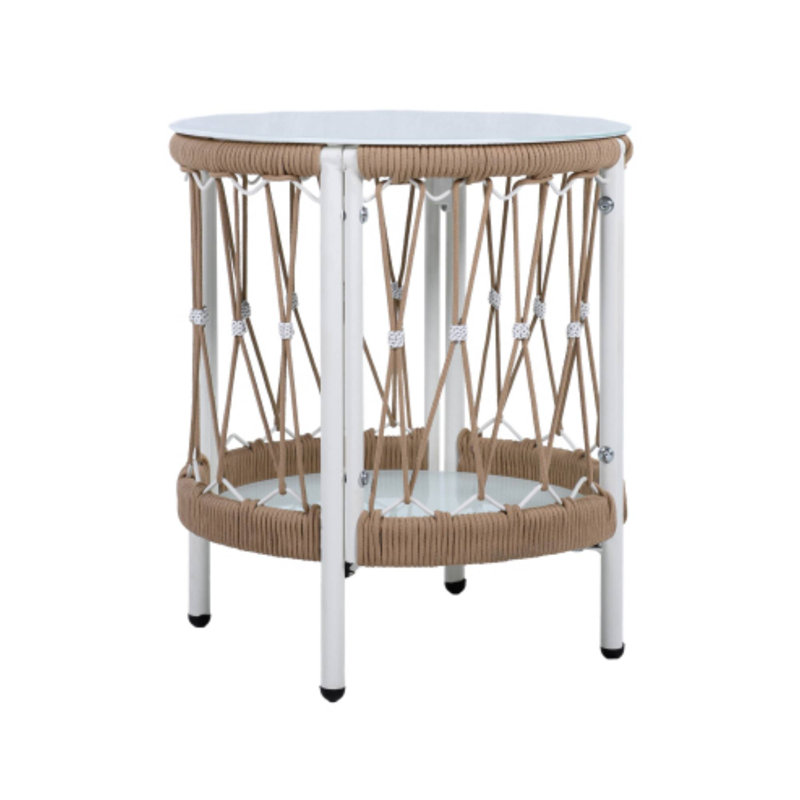 Table d'appoint d'extérieur 17,32 po Bohemian Garden