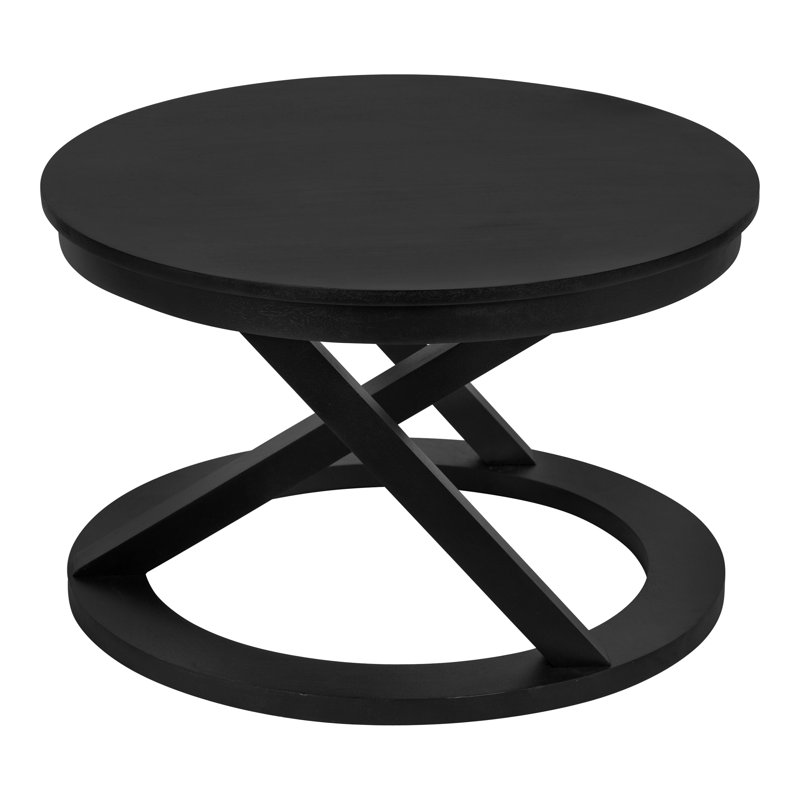 Table basse en bois, Noir