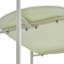 Chariot de rangement de style nordique avec double couche, chariot mobile pour la cuisine et le salon, écologique et multifonctionnel
