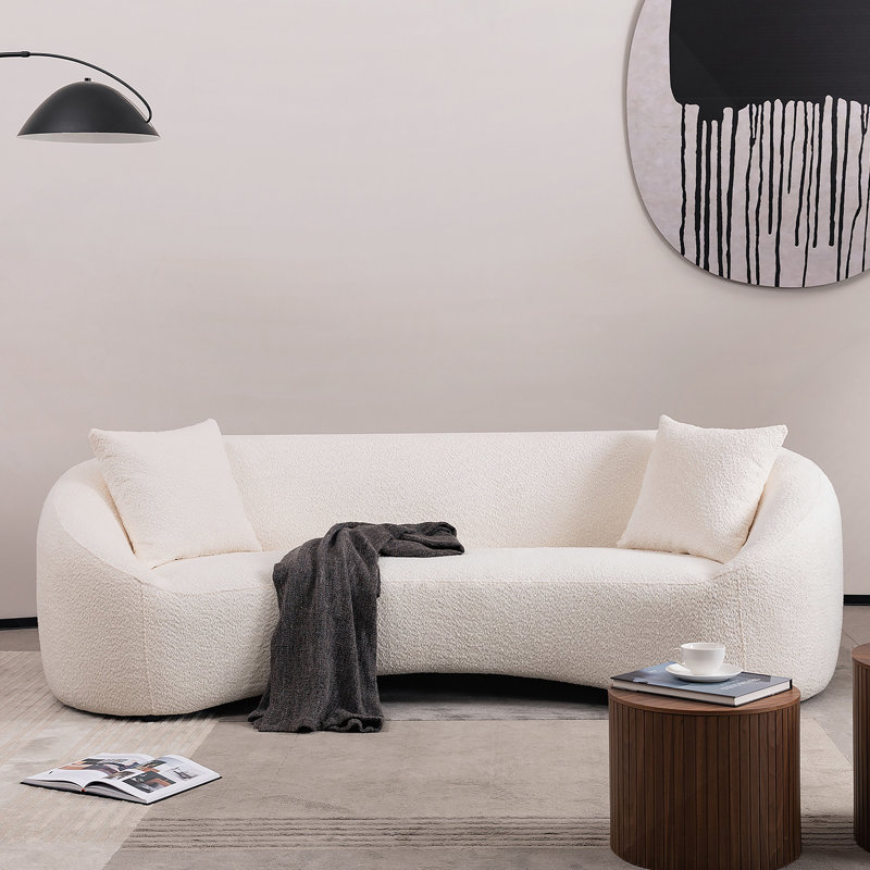 Canapé 93,31 po Minimalist Curved